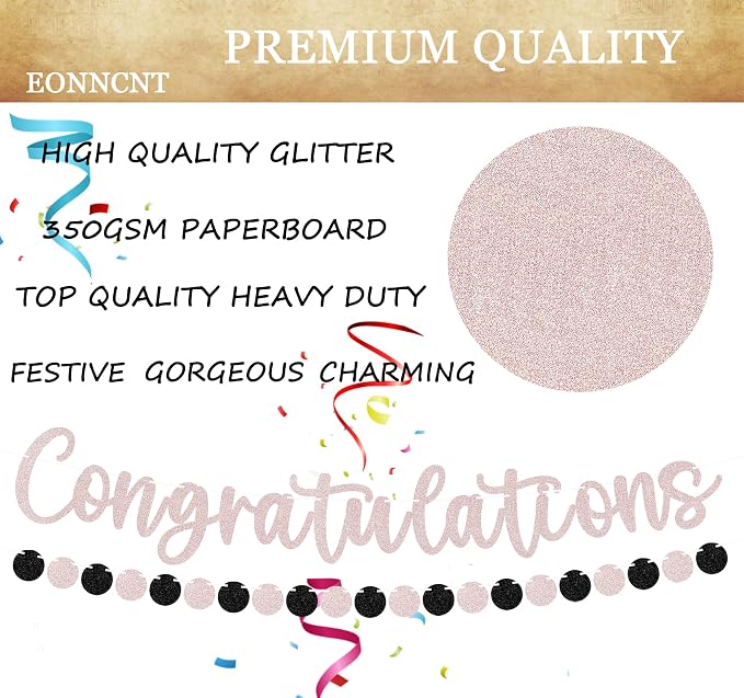 Pre-strung Congratulations Banner - Image 7