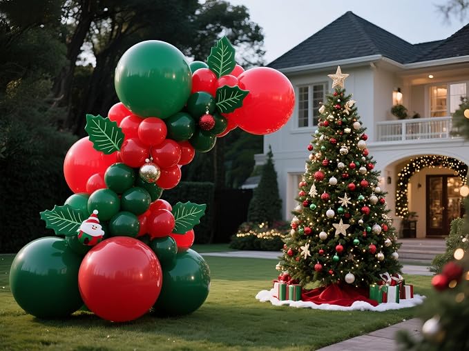 Dark Green Balloons 145pcs Different Sizes 18 12 10 5 Inch Forest Green Balloons - Image 4