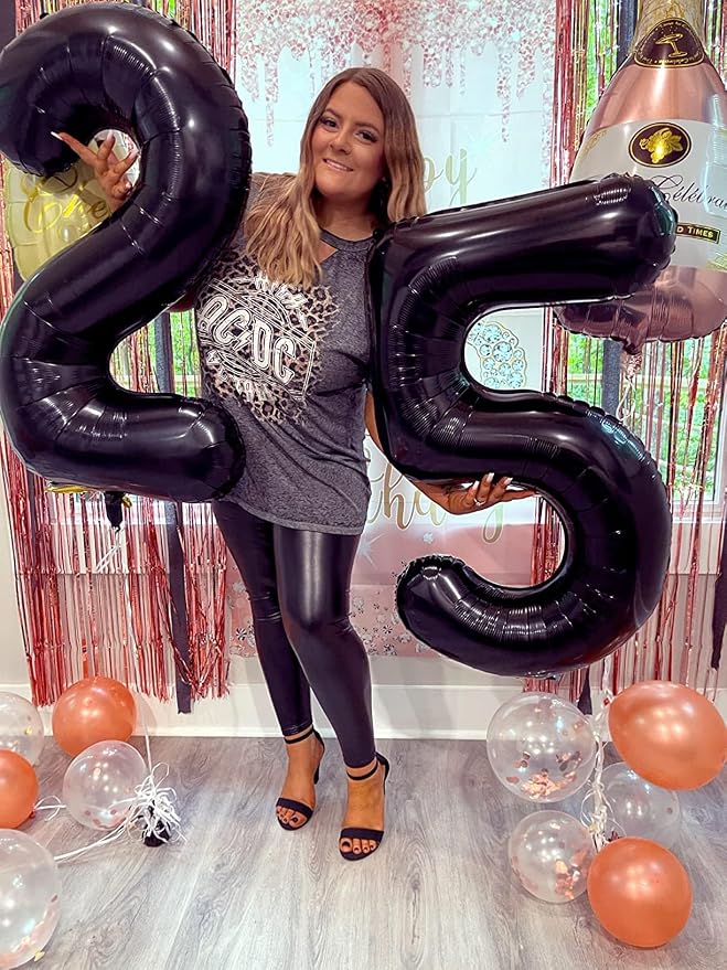 23 Balloon Numbers 40Inch for 23 32 Men Women Birthday Decorations, Inflation - Image 3