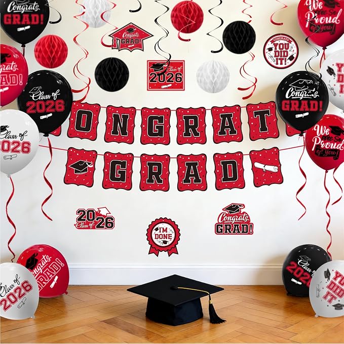 2026 Graduation Party Supplies Kit - Image 3