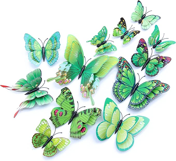 OPSEAM 3D Butterfly Wall Decor Butterfly Decorations Stickers by Opseam