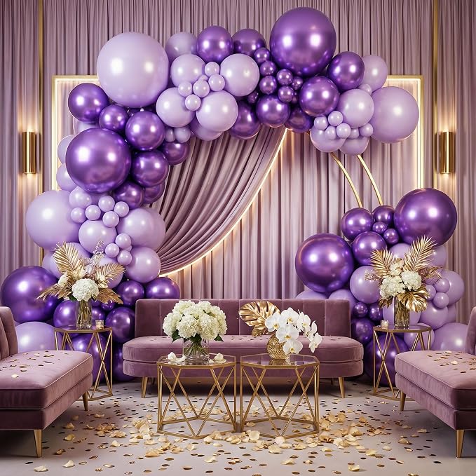 Sempertex Pastel Matte Lilac Balloons, 5 Inch, Graduation, Baby Shower - Image 3