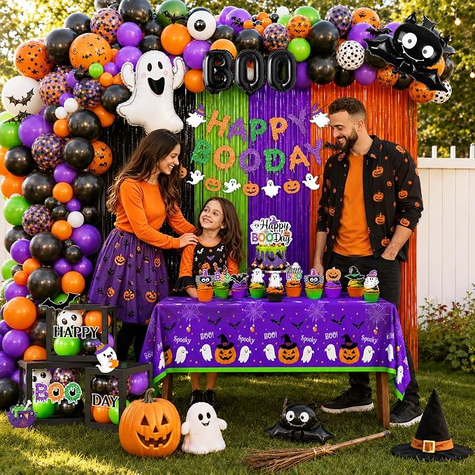 Happy Booday Party Decorations, Halloween Birthday Decorations - Image 3