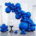 PartyWoo Royal Blue Balloons 127pcs Dark Blue Balloons Different Sizes | 36 18 by PartyWoo