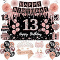 51Pcs 13th Birthday Decorations by Unknown