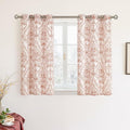 Cafe Linen Curtains 45 inch Length by LAMIT