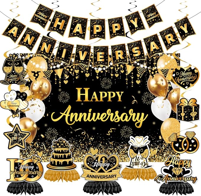 Happy Anniversary Decorations by Plceucsrs