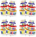 8 Pcs Happy Birthday Cake Foil Balloons Giant Balloons Birthday Party Baby by BIEUFBJI