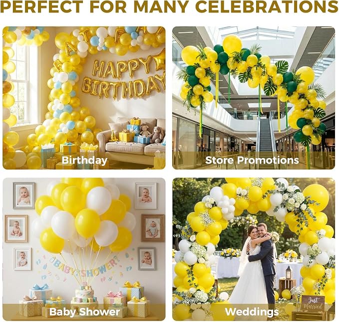 LovesTown 110PCS Latex Balloons, 12inch Party Balloons Arch - Image 5