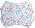 Maison d' Hermine Placemats Set of 4 100% Cotton Washable Cloth Place Mats by MaisondHermine