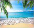 10x8ft Summer Beach Photography Backdrop Hawaii Tropical Banner | Ocean Seaside by ZTHMOEBACKDROP