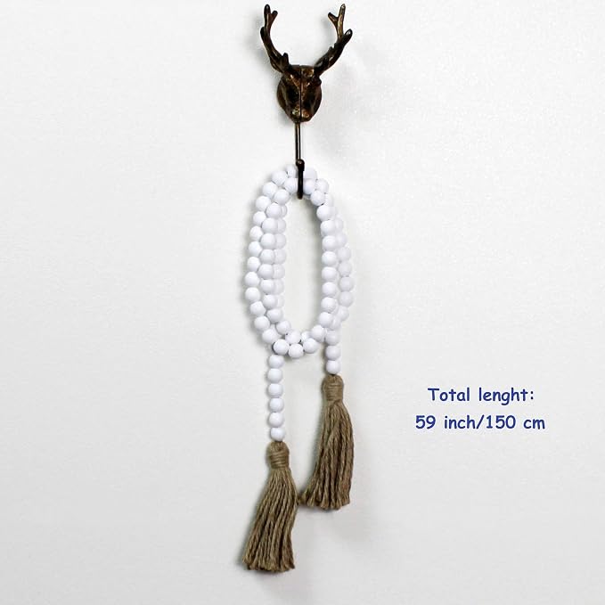 CVHOMEDECO. Wood Beads Garland - Image 6