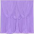 4 Panels Lavender Backdrop Curtains by Tao-GePartyDecorations