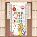HunnmingRe Composition Notebooks Line Classroom Decor First Day of School Door by HunnmingRe