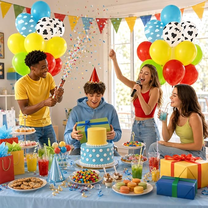 60pcs Colorful Balloons 12inch - Image 5
