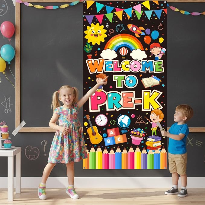 Welcome to Pre-K Door Banner - Image 7