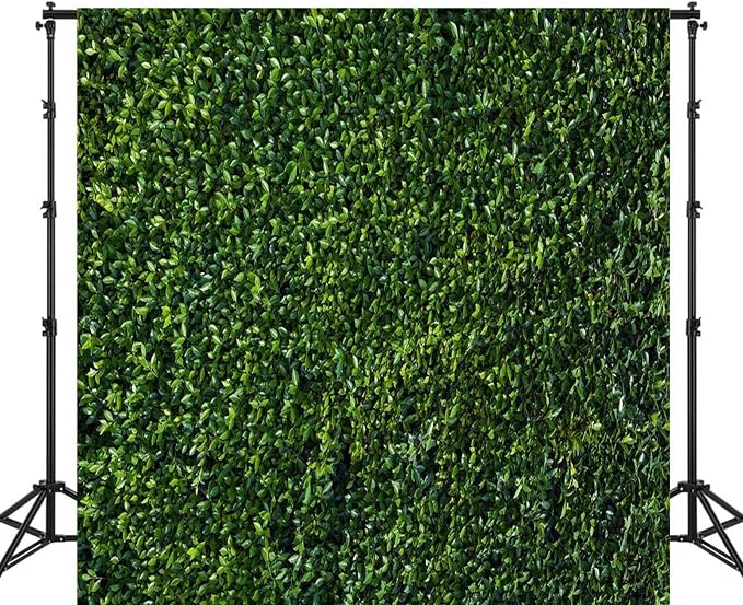 Nature Spring 3D Green Leaves Theme Photo Background Wedding Birthday Party - Image 3