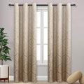 DWCN Ombre Blackout Curtains for Bedroom by DWCN