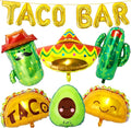 Taco Bar Decorations 13Pcs Mexican Fiesta Party balloons Taco Party Decorations by Lukinuo