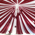 6 Panels Burgundy Ceiling Drapes by Showgeous