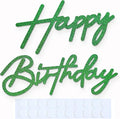 Green Happy Birthday Sign for Backdrop by CCYXSHOW