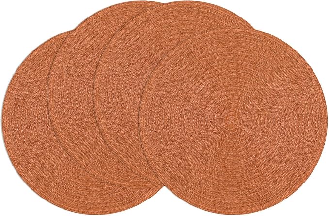 SHACOS Round Placemats Set of 4 by SHACOS