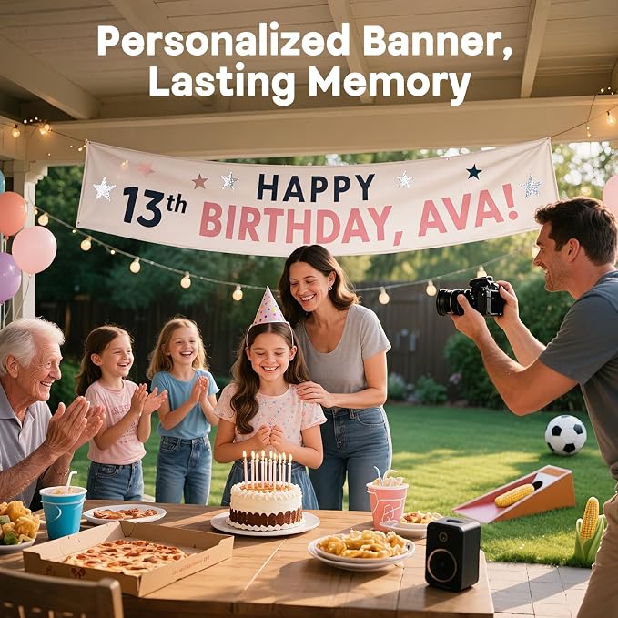 Custom Vinyl Banner with Hem & Grommets, Halloween Birthday Business Event - Image 9