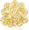 Gold Confetti Balloons by VHUWE