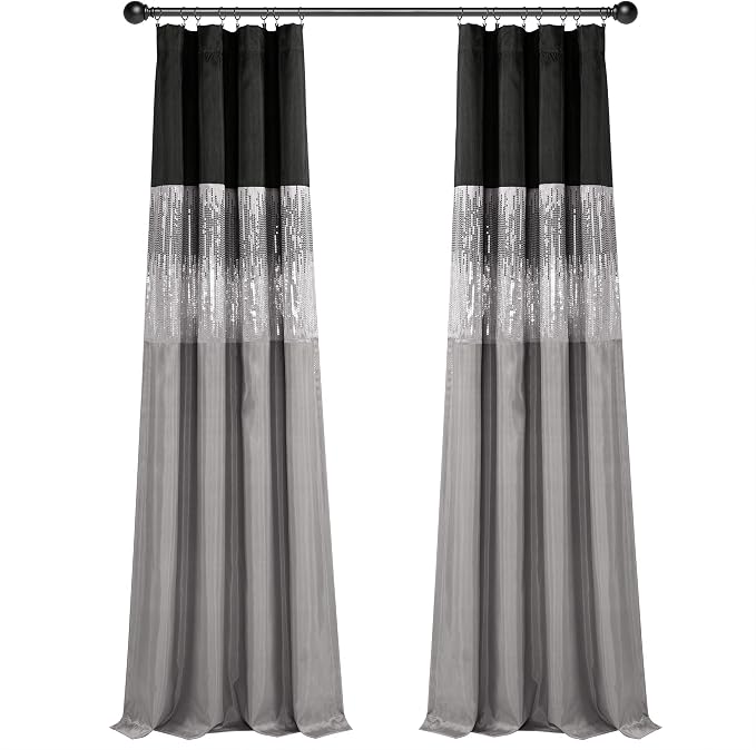 Lush Decor Night Sky 100% Blackout Window Curtain Panel Single 42"W x 84"L - Image 10
