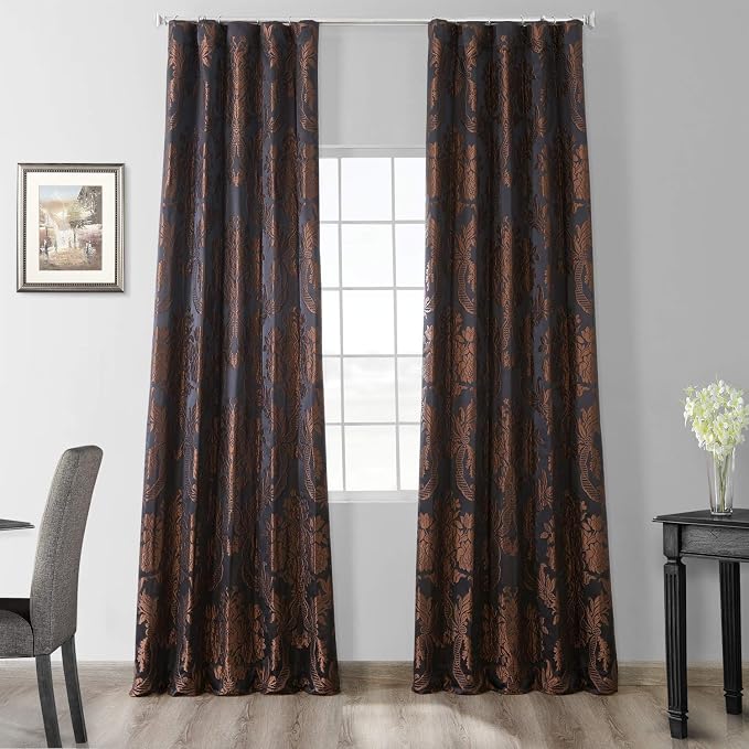 HPD Half Price Drapes Designer Damask Curtains by HalfPriceDrapes