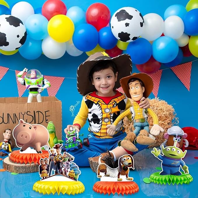 For Toy Story Birthday Party Supplies, Double Sided Table Decorations - Image 5