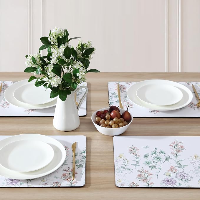 Laura Ashley Cork Placemats, 16 x 12-inch, Wild Meadow | Ideal - Image 2