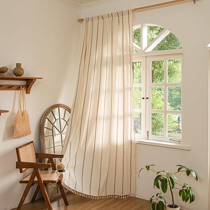 Sutuo Home Boho Curtains 84 Inches Long - Image 5