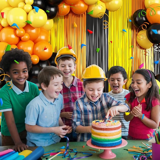 Construction Balloon Garland Arch Kit Birthday Party Decorations Supplies | - Image 5