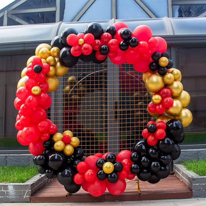 Red Balloon Arch Kit 111Pcs 18 12 5 Inch Different Sizes Latex Balloons Garland - Image 4