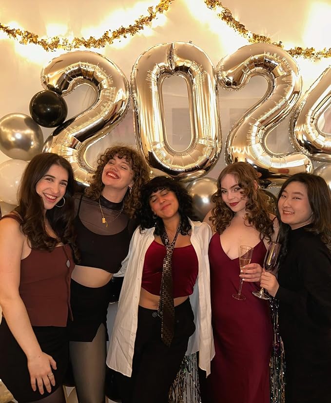 Silver Number 0 Balloon 40 Inch, 0th Birthday Party Decorations Men Women | - Image 9