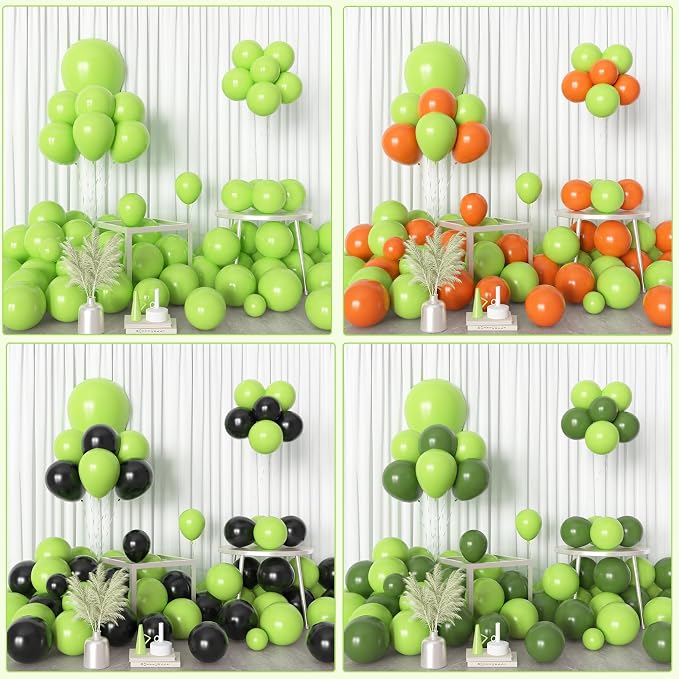 Amandir 153pcs Lime Green Balloons Arch Garland Kit Different Sizes | 18 12 10 - Image 4