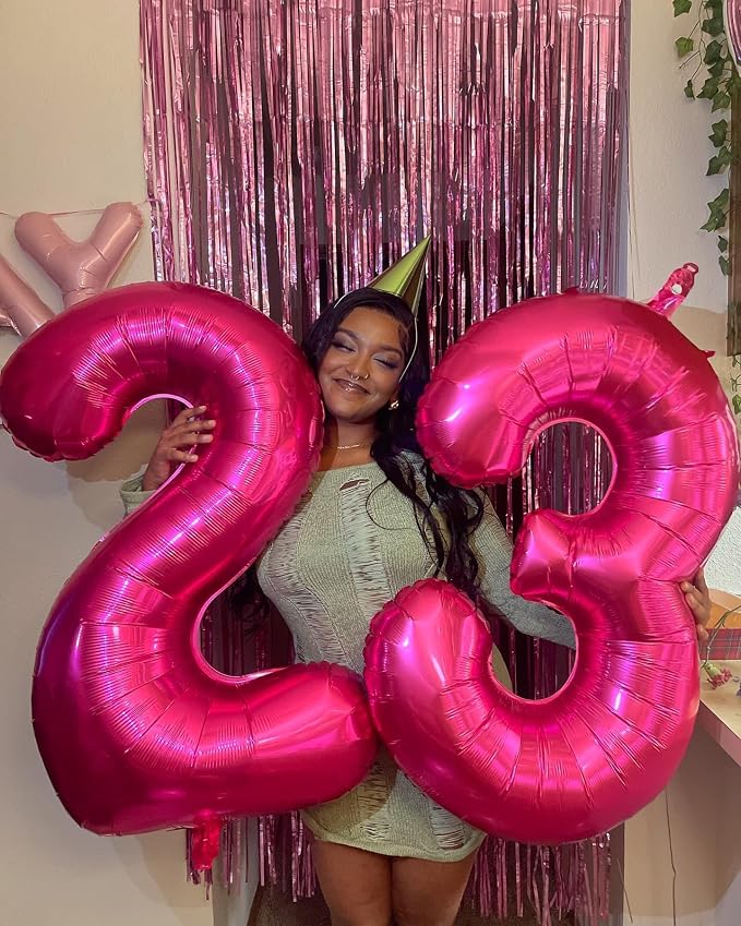 Hot Pink 3 Balloon - Image 7