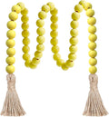 Meplait 39in Wood Bead Garland, Farmhouse Beads by Meplait