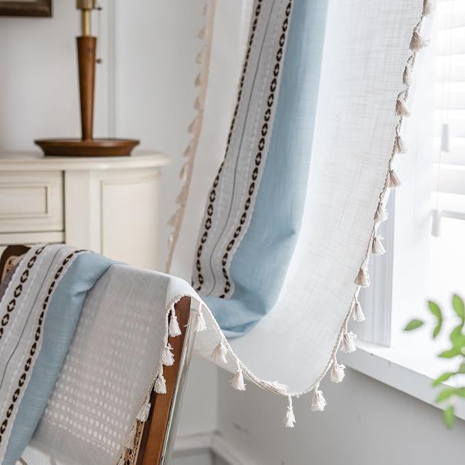 Sutuo Home Boho Curtains 72 inches - Image 6