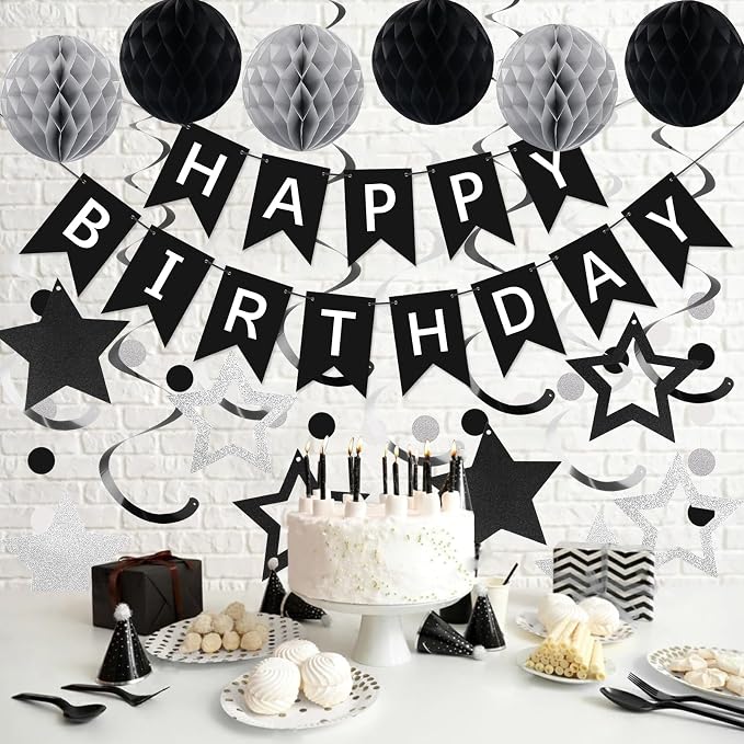 meowtastic Birthday Decorations Happy Birthday Banner - Image 2