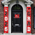 Moukeren 3 Pieces 2026 Graduation Party Decorations Graduation Porch Sign Class by Moukeren