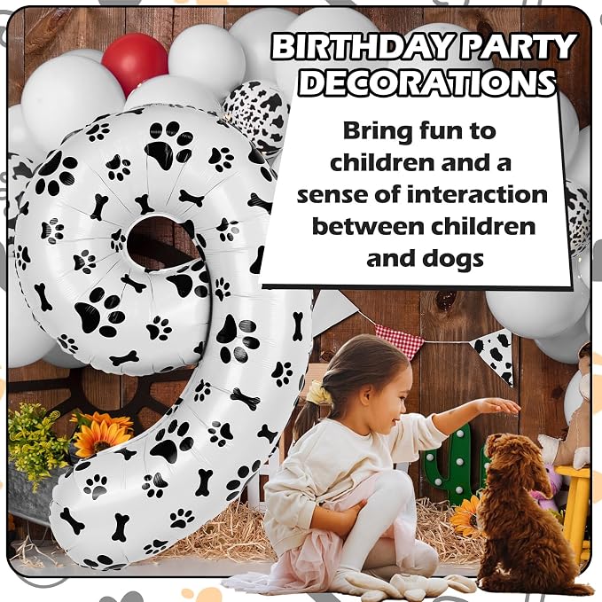 40 Inch Dog Foil Birthday Balloons - Image 5