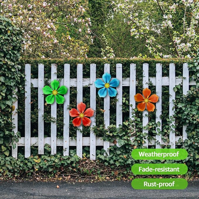 Giyyomtr Metal Flowers Wall Decor - Image 4