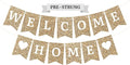 Pre-Strung Welcome Home Banner by PerfectOccasion