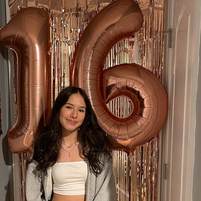 Coffee Brown Number 2 Balloon 40 Inch - Image 8
