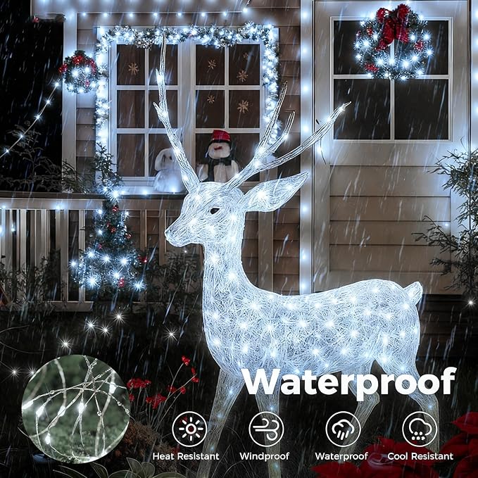 btfarm Fairy Lights Plug in with Remote, 66FT 200 LED Outdoor Twinkle Lights Waterproof with Timer, 8 Modes Indoor String Lights for Bedroom Patio Garden Wedding Christmas Decoration, Cool White