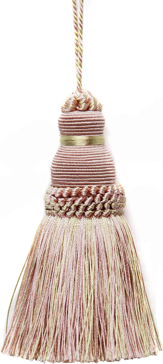 2Pcs Colorful Tassel Key Tassels DIY Accessories | 9.5 Inch Tassels - Image 4