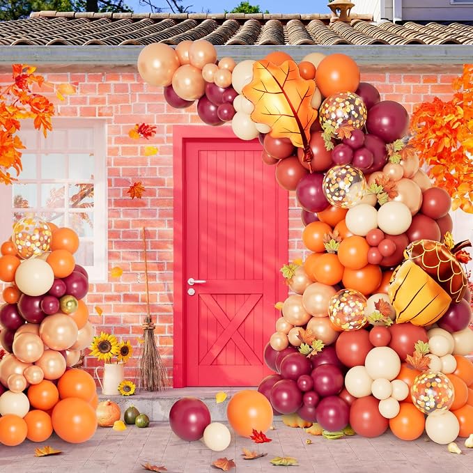 DBKL 138pcs Fall Balloon Garland Arch Kit - Image 5