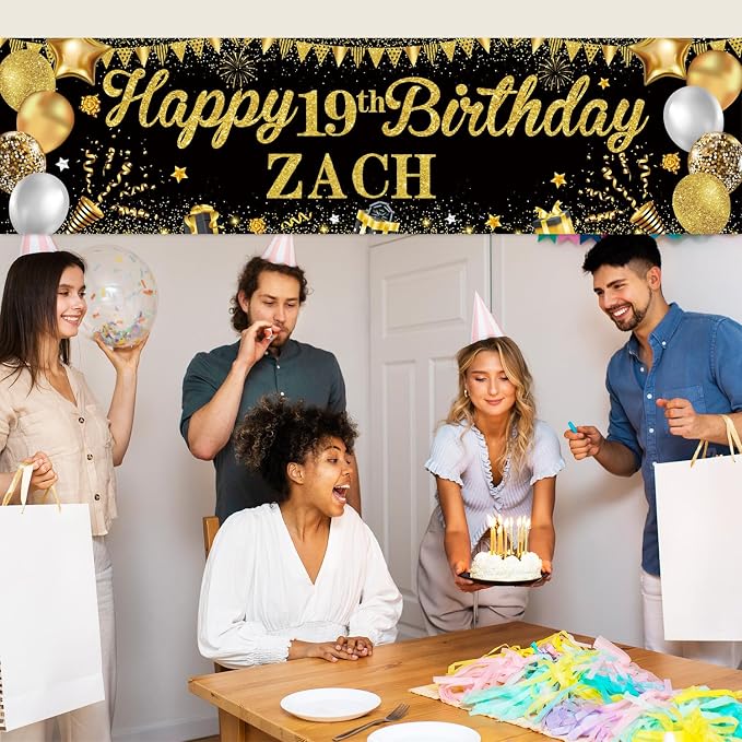 Personalized Birthday Banner for Party, - Image 4